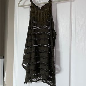 Free people We the Free tank top in olive size XS
